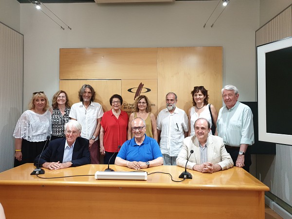 Iura y Allem, asociaciones de Girona y Lleida, se reúnen en la Fundación Ramon Noguera