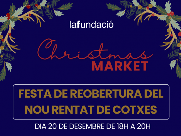 Christmas Market a la Fundació Ramon Noguera