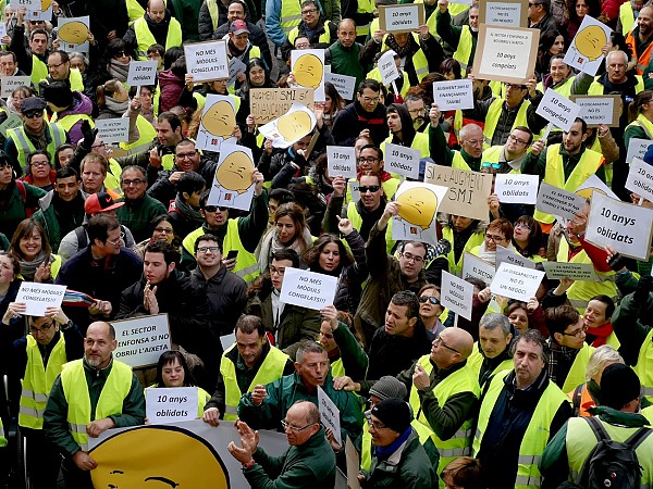 Las entidades sociales que trabajan por las personas con DI se movilizan el 11 de abril en Barcelona