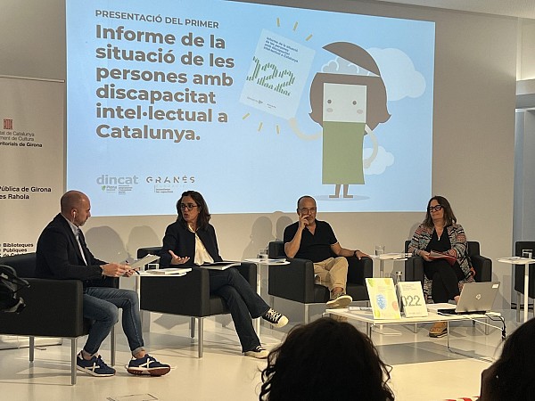 Presentació de l’informe de la situació de les persones amb discapacitat intel·lectual a Catalunya