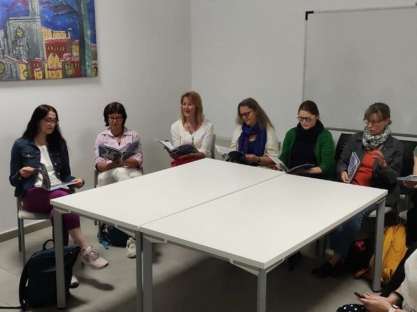 Nou professores alemanyes venen a conèixer el Centre Ocupacional Montilivi
